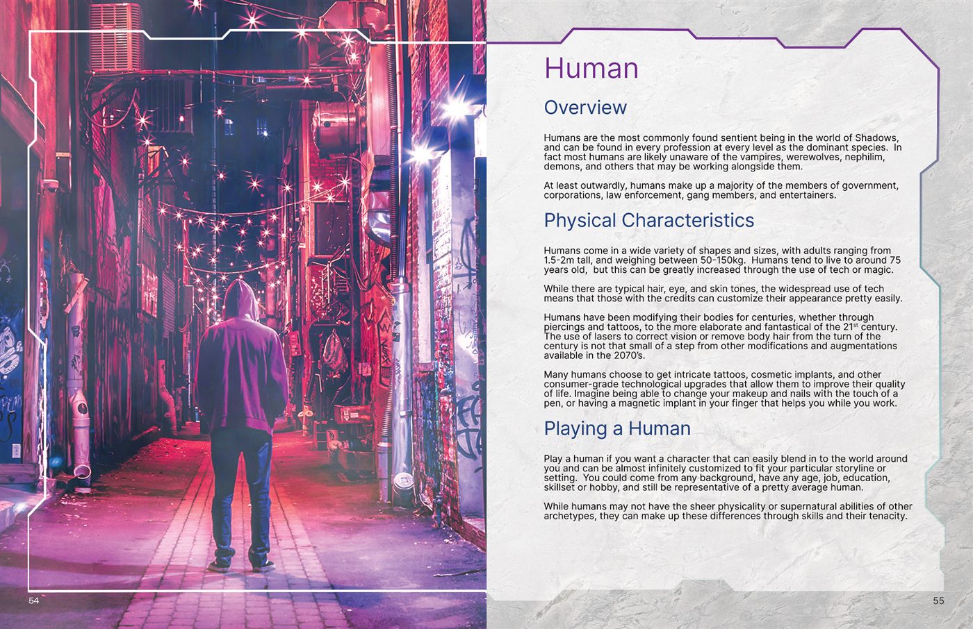 Human archetype spread from the Shadows CRB